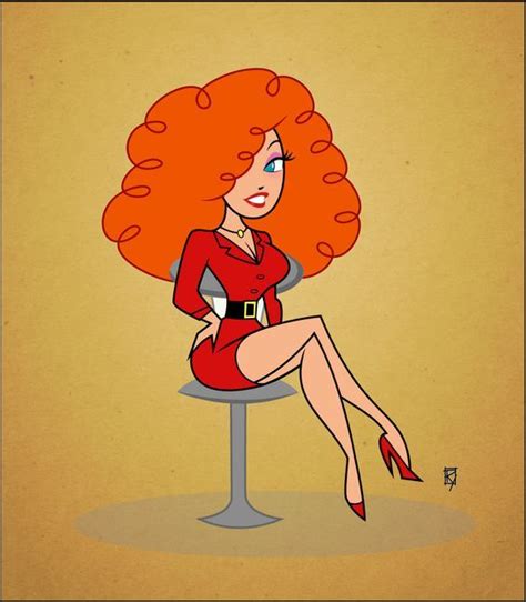 Ms Bellum Art Work Sexy Drawings Powerpuff Redhead Cartoon Characters