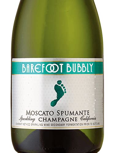 Nv Barefoot Bubbly Moscato Spumante Champagne Vivino