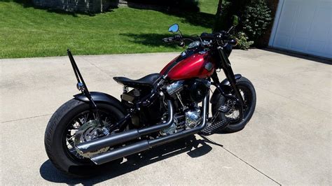 Custom Harley Davidson Softail Slim Bobber Motorcycle