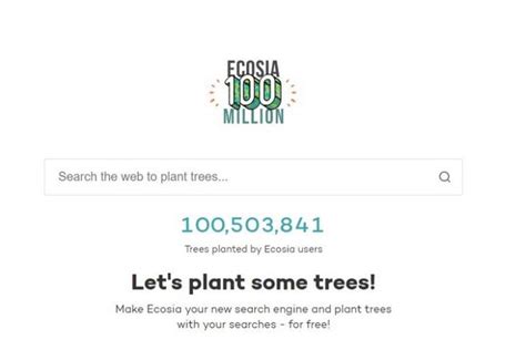 This Search Engine Plants Trees From Every Search You Make Beebom
