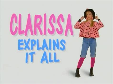 Clarissa Explains It All Clarissa Explains It All Image 20688956