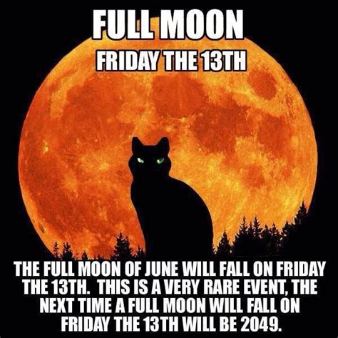 Full Moon Tomorrow And Its Friday The 13th Friday The 13th Full