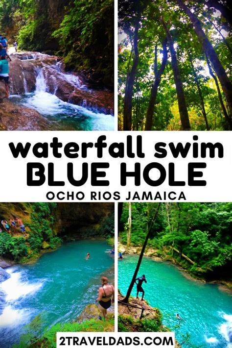 Waterfall Jumping At The Blue Hole Ocho Rios Cruise Shore Excursion