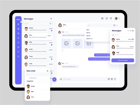 Chat Ui Design By Ghulam Rasool 🚀 For Cuberto On Dribbble