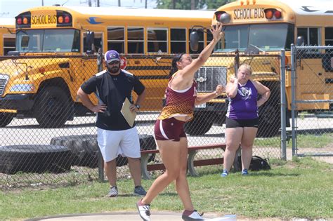 ulrich qualifies for shot put and discus throw cm qualifies two east side triad qualifies two