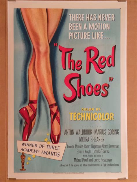 The dance movie is a classic. Red Shoes Vintage Movie Poster - at SimonDwyer.Com