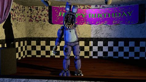 Fnaf Sfm Withered Bonnie By Delirious411 On Deviantart Five Nights At