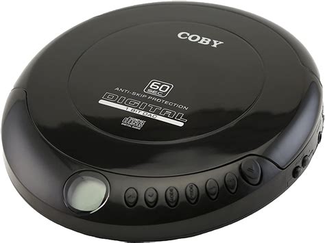 Coby Portable Compact Anti Skip Cd Player Lightweight And Shockproof