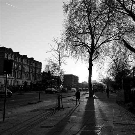 Black And White London Street Photography Print London