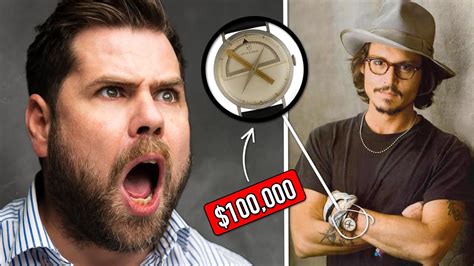 Watch Expert Reacts To Johnny Depps Terrible Watch Collection Youtube