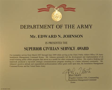 Superior Civilian Service Award Flickr Photo Sharing