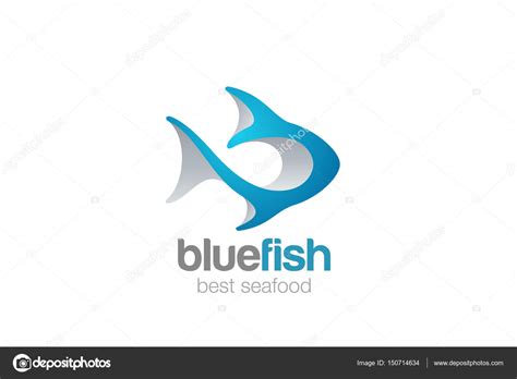 Pictures Abstract Fish Fish Logo 3d Abstract Design Vector Template