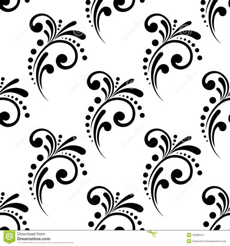 However, in the view of hamilton gibb, the emphasis differs: Vintage Scrolling Floral Seamless Pattern Stock Vector ...