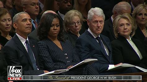 george w bush secretly sneaks candy to michelle obama before his father s funeral the daily