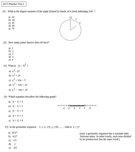 Free Printable Asvab Practice Test