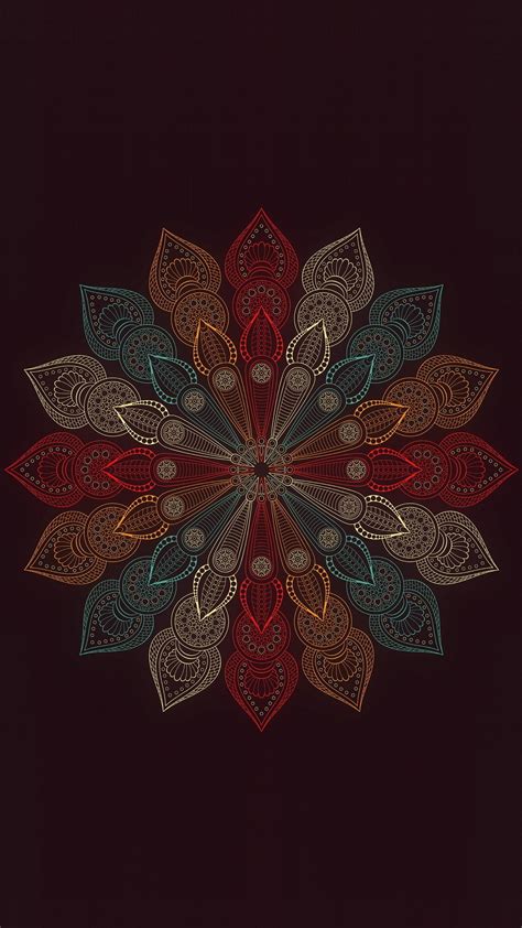 Mandala Flower Wallpaper 1080x1920