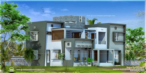 Modern House Design In 2850 Square Feet Kerala Home Design And Floor