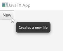 Javafx Tooltip