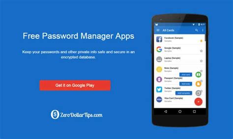 However, there are some differences between the main password manager apps. Top 5 Best Free Password Manager Apps for Android