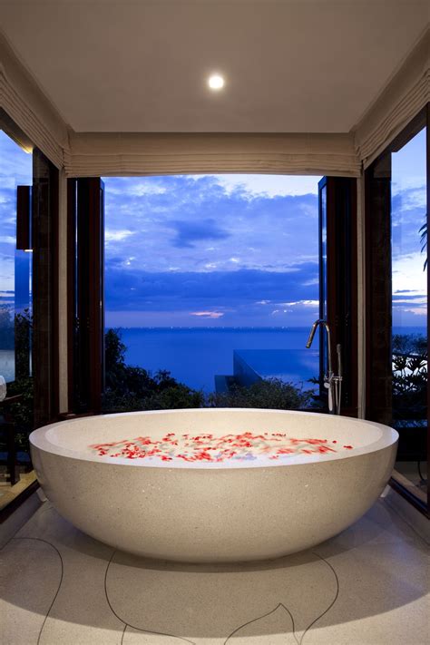 or a completely circular tub with views of phuket in 2020 dream bathrooms dream bath luxury