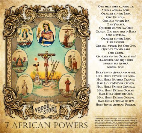 7 African Powers Prayer In English Churchgistscom