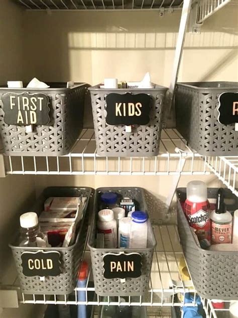 How To Organize Your Medicine Cabinet In 6 Easy Steps