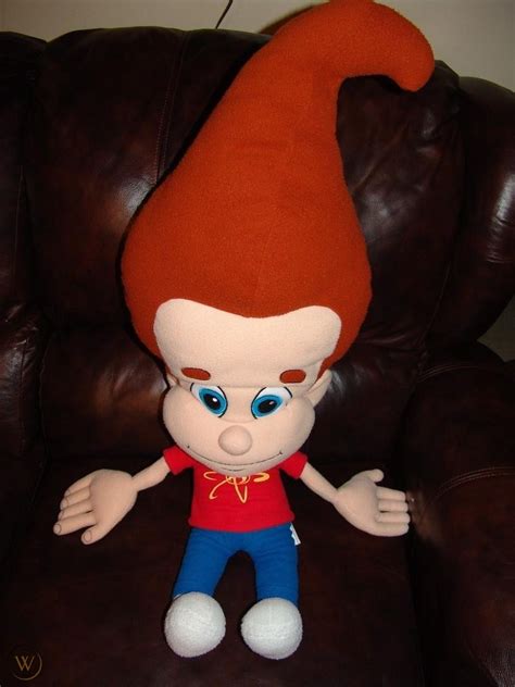 Nickelodeon Jimmy Neutron Plush Pillow Doll 36 1747319137