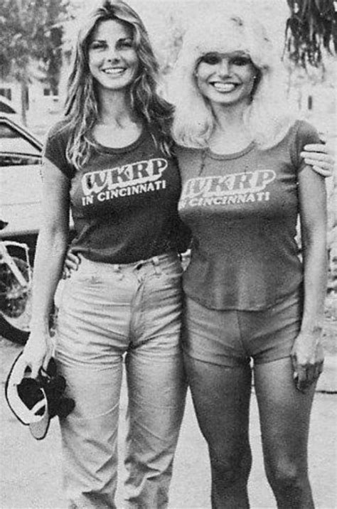 Jan Smithers And Loni Anderson Beautiful Ladies Of Wkrp Radio 1978 R1970s