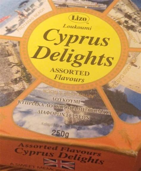 Cyprus Delight Assorted Flavours Lizo Kalorie Kj I Wartości Odżywcze