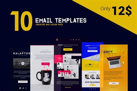 20 Email Marketing Template Html For Corporate And Business Graphic