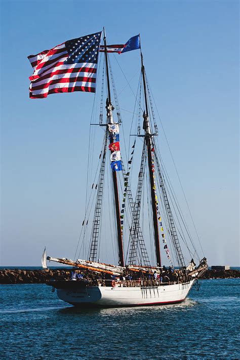 Two Masted Schooner Photograph By Art Block Collections