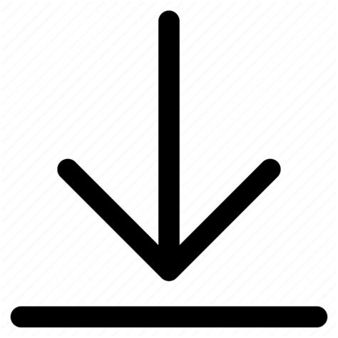Arrow Arrows Bottom Interface User Icon Download On Iconfinder