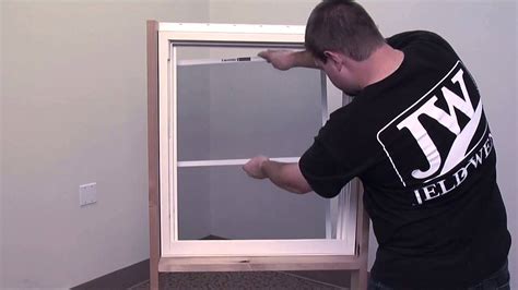 Then, depending on the shape or type of window, you will slide the screen out, or in, at an angle and then maneuver the screen so it ends up inside the home. How-To Remove a Pull Tab Screen - YouTube