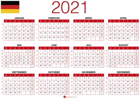 Jahreskalender 2021 Feiertage Bayern Ferien Bayern 2021