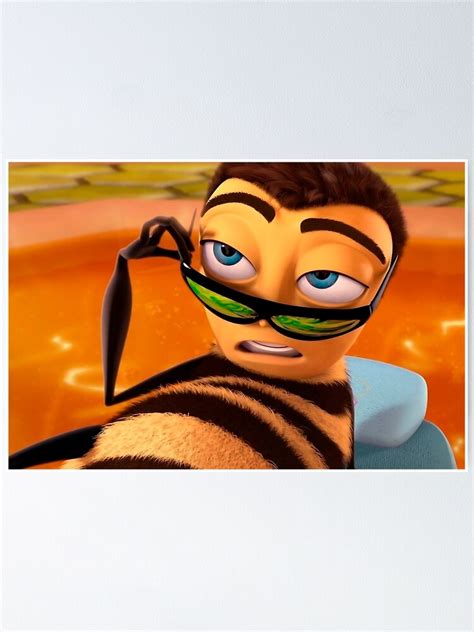 Barry Benson Bee Movie Meme Poster For Sale By Amemestore Redbubble