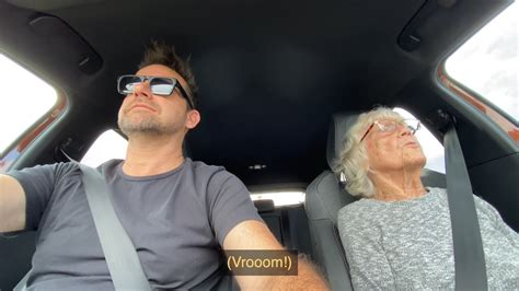 87 Year Old Grandma Like To Drive Fast In Adorable Video