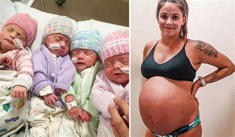 Mum Recalls The Moment She Realised She Was Having Quadruplets Extra Ie