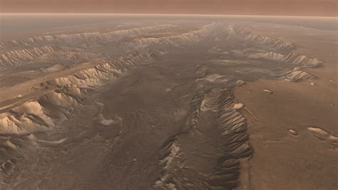High View Of Melas Nasa Mars Exploration