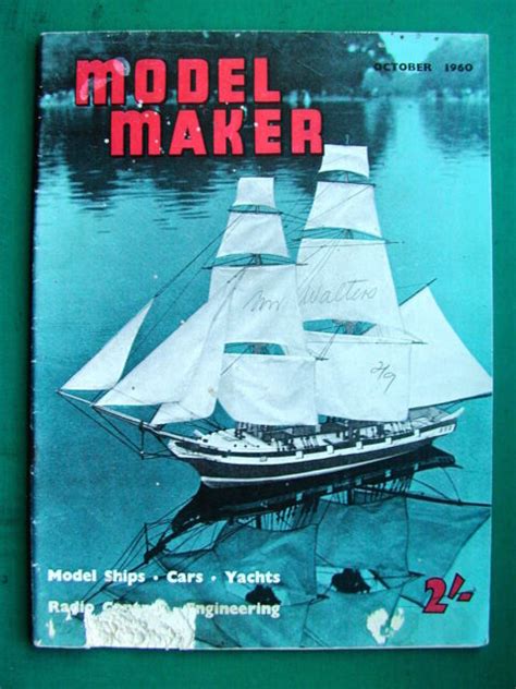 Model Maker Magazine October 1960 Ebay