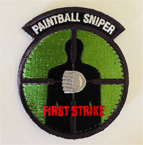 First Strike Paintball Sniper Patch