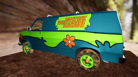 ArtStation - The Mystery Machine - 1986 Ford Econoline Van