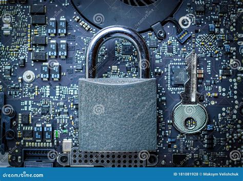 Cyber Security Lock Security Computer Data Internet Protection With