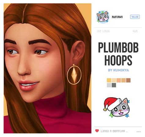 Maxis Match Sims 4 Cc Bgc — Kumikya Plumbob Hoops Hello Heres My