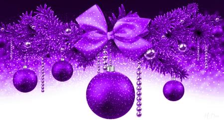 Christmas in Purple - Other & Abstract Background Wallpapers on Desktop ...