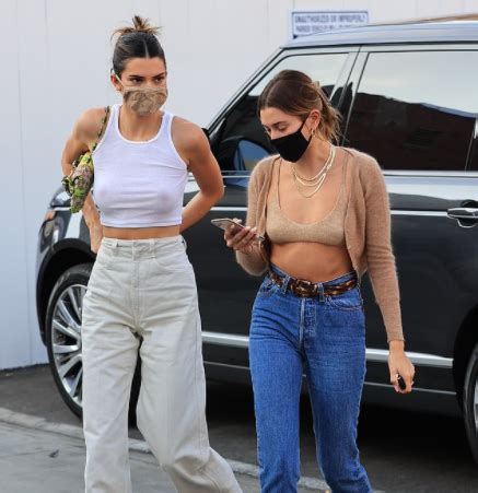 Kendall Jenner S Boobs On Display As She Goes Braless Beneath A Sheer