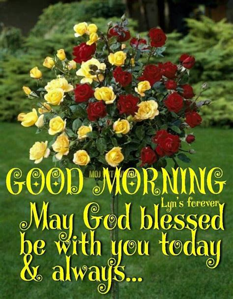 Good Morning May God Blessed Be With You Today And Always Pictures