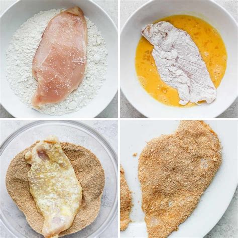 How To Bread Chicken Step By Step Tutorial Feelgoodfoodie