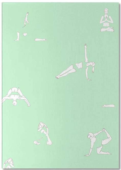Yoga Practice 16 Notepad Juniqe