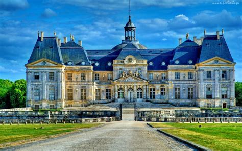 Château De Vaux Le Vicomte Francja Wspaniały Obiekt Ufundowany Przez
