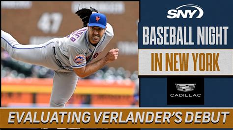 A Closer Look At Justin Verlander S Mets Debut Baseball Night In NY